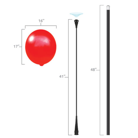 BalloonBobber Long Pole Kit Spec 2
