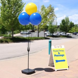BalloonBobber Weighted Triple Cluster Pole Kit