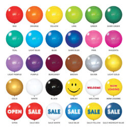 Dura Balloon Colors