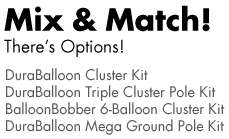 Mix & Match Options! Cluster Kits